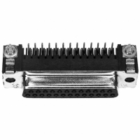 5788800-2 CONN D-SUB RCPT 25POS R/A GOLD