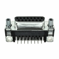 5745782-6 CONN D-SUB RCPT R/A 15POS 30GOLD