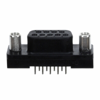 745076-3 CONN D-SUB RECPT STR 9POS PCB AU