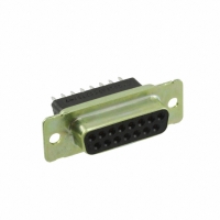 5205736-7 CONN D-SUB RCPT 15POS VERT T/H