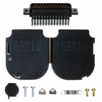 749809-9 CONN BACKSHELL W/PLUG DB25 PLAST