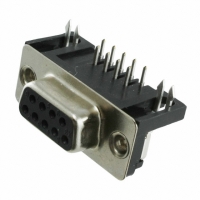 10090099-S094LLF DSUB R/A US 9POS SOCKET