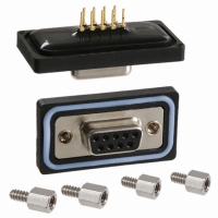 A-DF09PP-WP-R CONN DSUB IP67 FMAL 9POS STR PCB