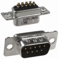 163A11069X CONN DSUB 9POS PLUG SOLDER