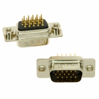 180-015-113R011 CONN DB15 MALE HD DIP SLD NICKEL