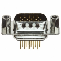 180-M15-113R031 CONN DB15 MALE HD SLD DIP NICKEL