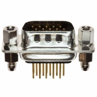 180-M15-113R911 CONN DB15 MALE HD SLD DIP NICKEL