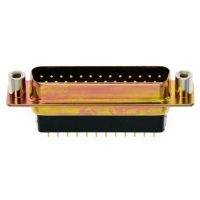 172-025-181L031 CONN DB25 MALE HI PRO YLW CHROME