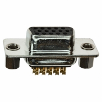 180-M15-203L021 CONN DB15 FMAL HD SLD CUP NICKEL