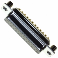 172-E25-202R021 CONN DB25 FEMALE SLD CUP TIN