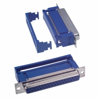 CWR-281-37-0003 CONN DB37 FMALE TIN METAL SHELL