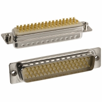 172-E50-103R011 CONN DB50 MALE SOLDER CUP NKL