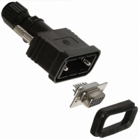 A-HDF15-HOOD-WP-R CONN DSUB IP67 FMAL 15POS W/HOOD