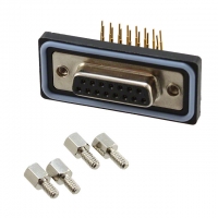 A-DF15AA-WP-R CONN DSUB IP67 FMAL PCB R/A 15PS