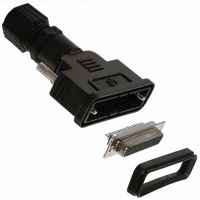 A-HDF44-HOOD-WP-R CONN DSUB IP67 FMAL 44POS W/HOOD