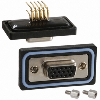 A-HDF15AA-WP-R CONN DSUB IP67 FMAL HD R/A 15POS