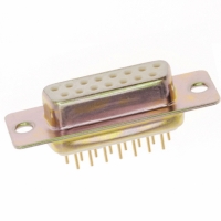 172-E15-211R001 CONN DB15 FEMALE SLD DIP CHROME