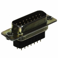 172-015-181-011 CONN DB15 MALE HI PRO YLW CHROME