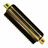 172-037-181L011 CONN DB37 MALE HI PRO YLW CHROME