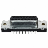 747299-7 CONN D-SUB RCPT STR 15POS PCB AU