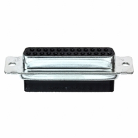 745187-8 CONN D-SUB RCPT STR 25POS PCB AU