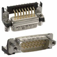 DAPV15P565GTXLF CONN DSUB PLUG 15POS R/A PCB