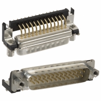 DBPV25P565GTXLF CONN DSUB PLUG 25POS R/A PCB
