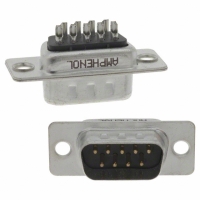 G17S0910110EU CONN D-SUB PLUG 9POS GOLD FLASH