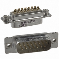 163A11279X CONN DSUB 15POS PLUG SOLDER