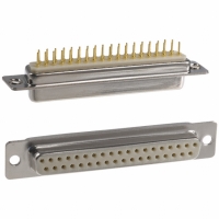 172-E37-213R001 CONN DB37 FEMALE SLD DIP NKL