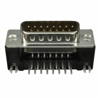 FCE17-A15PB-440 FILTER D-SUB 15POS PIN .405