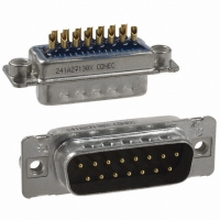 241A27130X CONN DSUB FILTER 15POS MALE