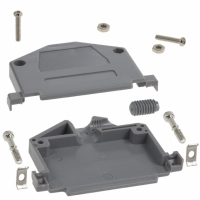 978-037-010R031 BACKSHELL DB37 GREY PLASTIC