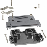 977-050-020R121 BACKSHELL DB50 METALIZED PLASTIC