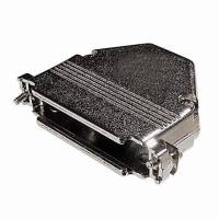 AGP15G-METAL-R CONN HOOD D-SUB 15POS METAL