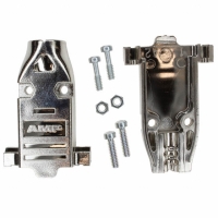 745854-5 CONN BACKSHELL DB9 METAL PLATED