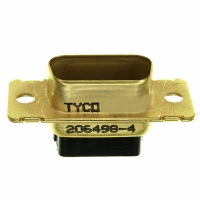 206498-4 CONN D-SUB PLUG HSING 15POS HD