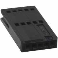 487544-2 CONN RECEPT 5POS .050 SINGLE