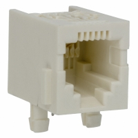 RJ11-2L-B MODULAR JACK 6-2 UNSHIELD BLOCK