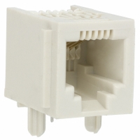 RJ11-4L-S CONN MODULE 6-4 UNSHIELD SLEEVE