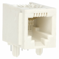 RJ11-6L-S CONN MODULE 6-6 UNSHIELD SLEEVE