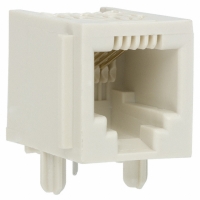 RJ11-4L-B CONN MODULE 6-4 UNSHIELD BLOCK