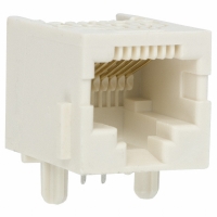 RJ45-8L-B CONN MODULE 8-8 UNSHIELD BLOCK