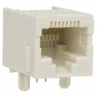 RJ45-8L-S CONN MODULE 8-8 UNSHIELD SLEEVE