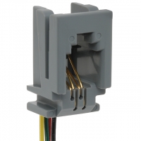 TM1R-616P44-35S-150M MODULAR JACK W/6