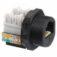 A-RJ45KU-R CONN RJ45 JACK CAT5E PNLMT