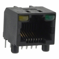 RJHSE-5081 CONN RJ45 MOD JACK R/A LED