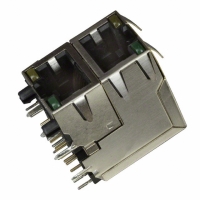 RJSAE-5381-02 CONN RJ45 2X1 JACK R/A EMI LED