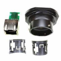 RJF72B00 CONN RJ45 RECEPT JAM-NUT SOLDER