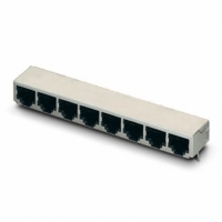 1688625 CONN SOCKET RJ45 8X8PORT R/A